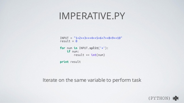 imperative example